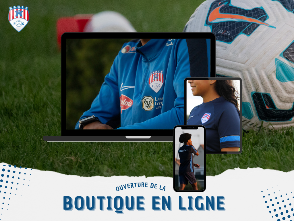 Actualite La boutique du Sable FC est en ligne club Football Sable FC Footeo